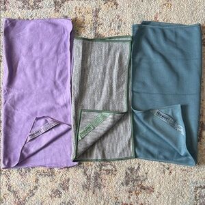 Norwex NEW cleaning cloths- Lavender, Gray, Teal